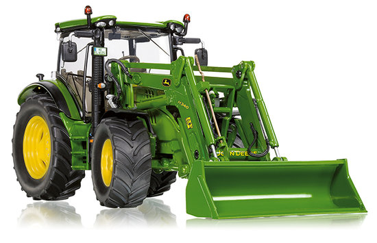 Traktor JOHN DEERE 6125R s nakladačom