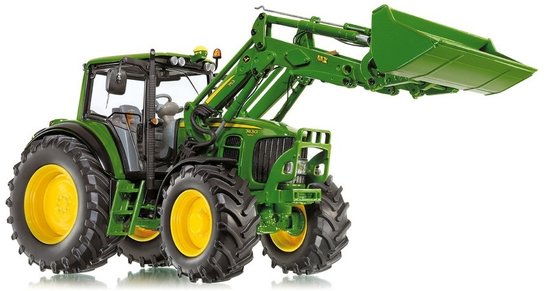 John Deere 7430 s čelným nakladačom