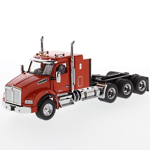 Kenworth T880 SBFA 40in-Sleeper Tridem Tractor - Speed-orange cab