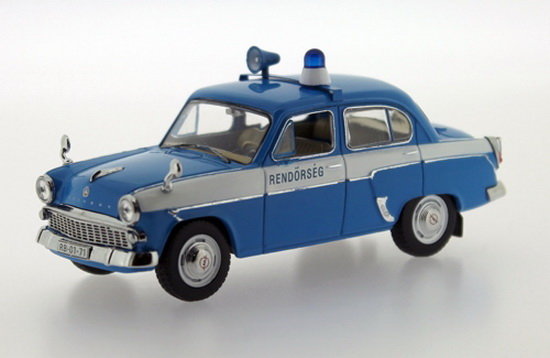 MOSKWICH 407 1959 BUDAPEST POLICE
