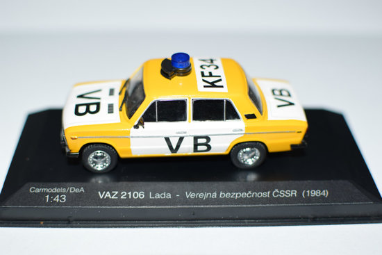 VAZ Lada 2106 - öffentliche Sicherheit der Tschechoslowakei (1984)