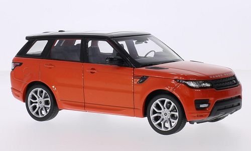 Land Rover Range Rover Sport, metallic dunkelorange / schwarz
