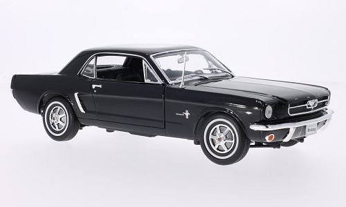 Ford Mustang Coupe, čierna, 1964