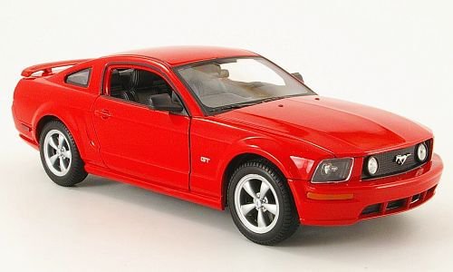Ford Mustang GT, red, 2005