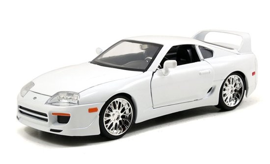 TOYOTA SUPRA 1995 FAST AND FURIOUS WHITE