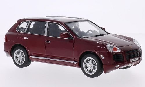 Auto Porsche Cayenne Turbo, dunkelrot
