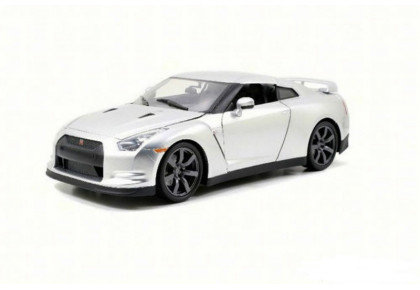 NISSAN 2009 SKYLINE GT-R R35 FAST AND FURIOUS SILVER