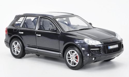 Porsche Cayenne Turbo, metalická čierna