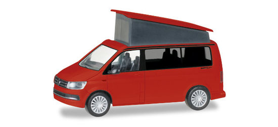 VW T6 Kalifornien, kirschrot