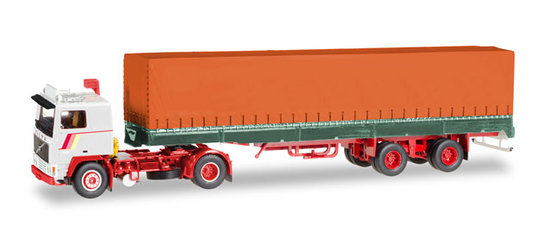 Volvo F12 Leinwand Auflieger " Auf Achse "