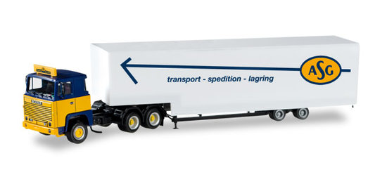 Scania 141 + "ASG" S semitrailer