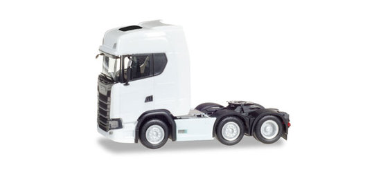 Scania CR 20 HD 6x2, white