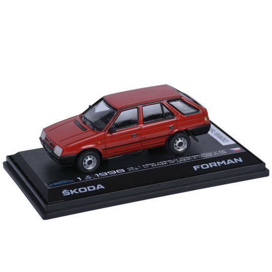 Škoda Forman (1993)  červená farba