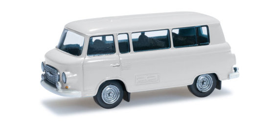 Barkas B 1000 bus, grey white