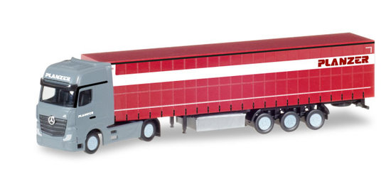 Mercedes-Benz Actros Sattelcontainer GigaSpace Planzer CH