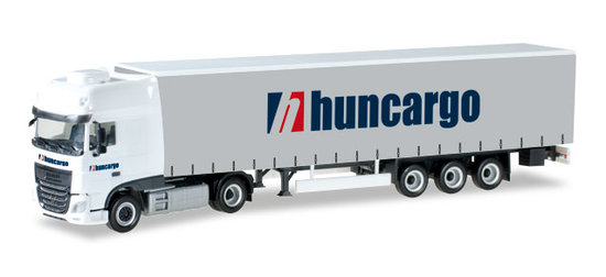DAF XF SSC Euro 6 s plachtovým návesom "Huncargo" HU