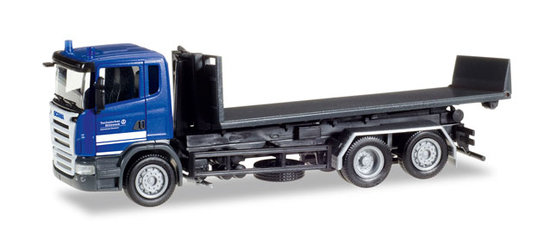Scania R flat truck "THW Elmshorn"