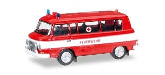 Barkas 1000 Bus " Feuerwehr / Rotes Kreuz "