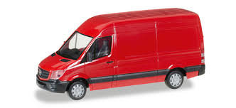 Mercedes-Benz  Sprinter box , red