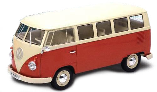 VOLKSWAGEN T1 BUS 1963  - červeno krémový