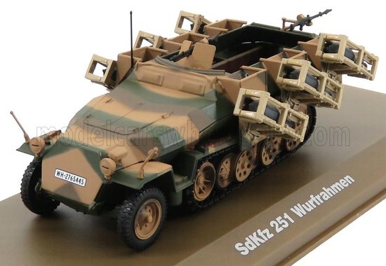 SD.KFZ - 251/1 - with carrier rockets GERMANY 1944