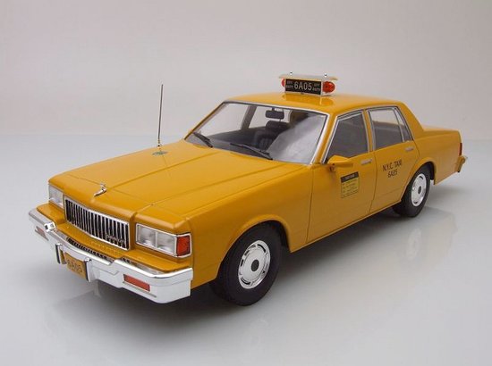 Chevrolet Caprice Klassische Limousine, Gelb, New York Taxi 1985