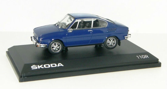Auto Škoda 110R Coupe (1978) Sapphire Blue