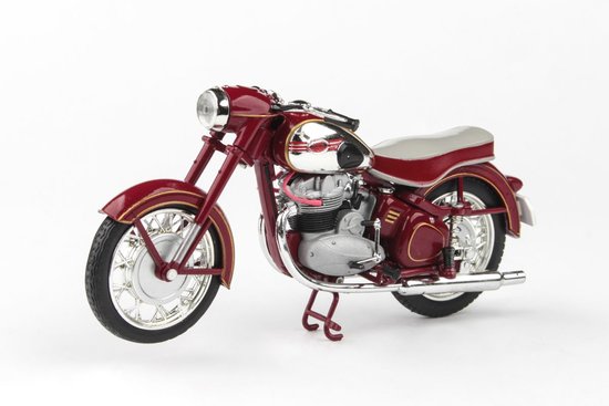 Jawa 500 OHC (1956) dark red