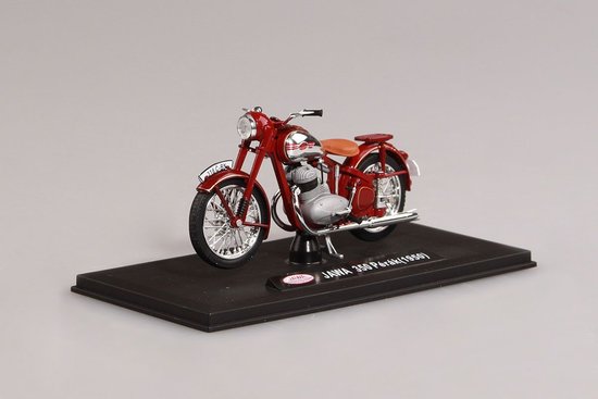 Jawa 350 Perak (1950) dark red