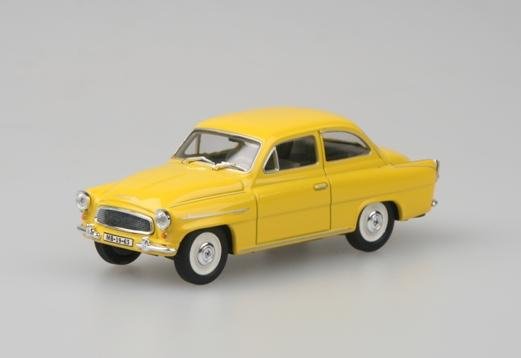 Auto Škoda Octavia 1963 Yellow Banana