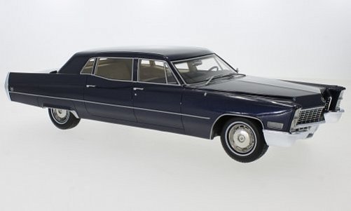 Cadillac Fleetwood Series 75 Limousine, metalická-tmavomodrá , 1967