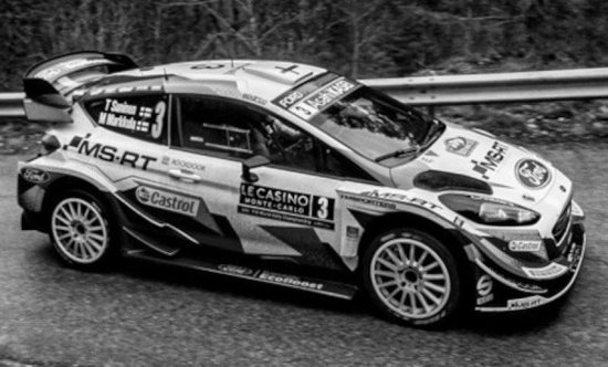Ford Fiesta WRC, No.3, Rallye Monte Carlo, 2021