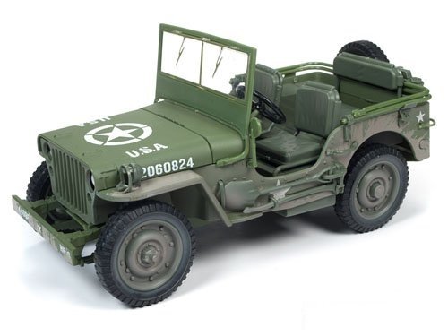 Jeep Willys  Muddy Olive Drab Camo - USA ARMY - 1941