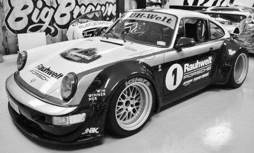 【2024正規激安】 Porsche 964 Modelsnavigator.com | RAUH-Welt white/blue , RWB アオシマ