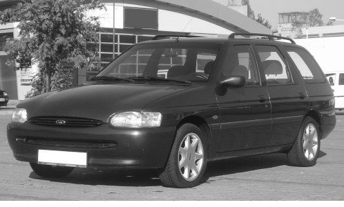 Ford Escort Turnier, Metallic-Blau 1996