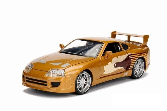 TOYOTA SUPRA SLAP JACK 1995 FAST & FURIOUS - zlatá