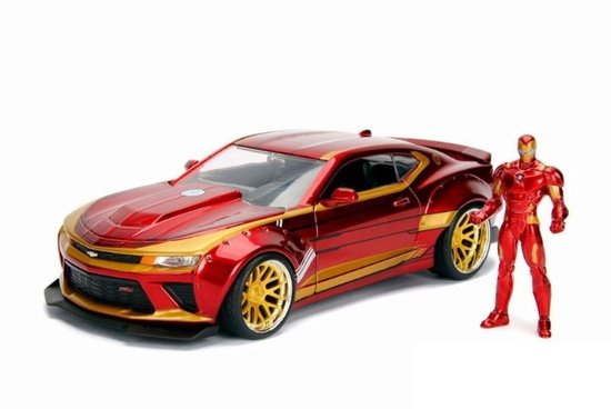 CHEVROLET CAMARO z filmu IRON MAN  s postavičkou