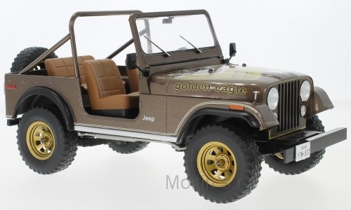 Jeep CJ-7 Golden Eagle 1976 dunkelbraun metallic