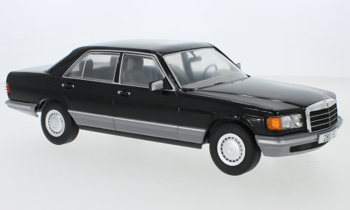 Mercedes S-Klasse (W126), čierna, 1979