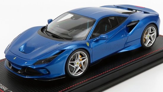 FERRARI - F8 TRIBUTO SALON DE GENEVE 2019 - CON VETRINA - S VÝKRESOM