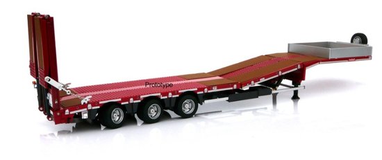 Nooteboom semi lowloader - red