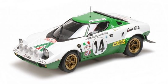 LANCIA - STRATOS ALITALIA N 14 WINNER RALLY MONTECARLO 1975 MUNARI - MANNUCCI
