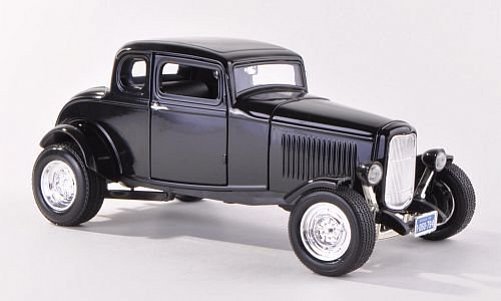 Ford Five Window Coupe, black, 1932