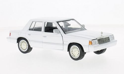 Dodge Aries K, white - 1982