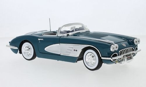 Chevrolet Corvette C1, schwarz / grau, 1958