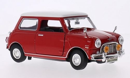 Mini Cooper red/white