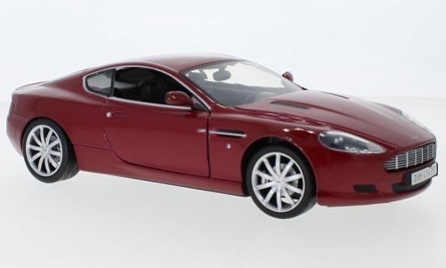 Aston Martin DB9, metallic-dark red