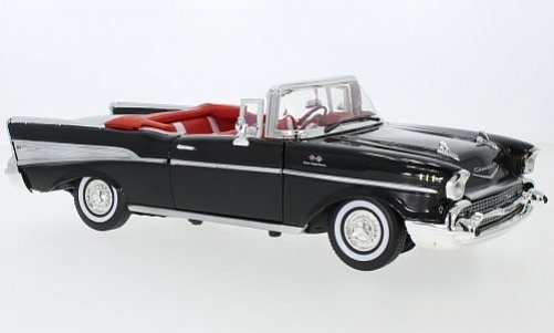 Chevrolet Bel Air Convertible, black, 1957