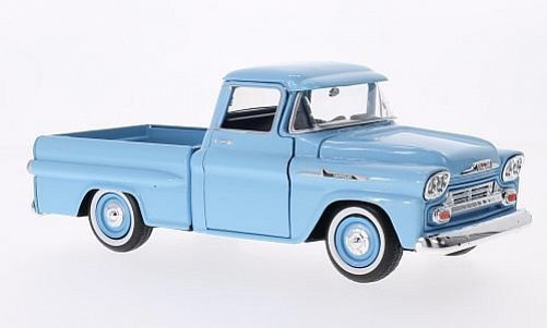 Chevrolet Apache Fleetside Pick Up, light blue, 1958
