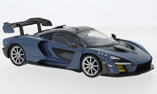McLaren Senna, metallic-blue